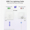  Fast Charging  Fast Charging Data Cable,USB C To Lightning Cable Compatible With Iphone  (2 m )