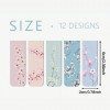 1Pc  Magnetic Bookmarks For Women Flower Planner