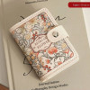 New Flower Oil Painting Card Bag For Women Retro Style Multi Slot Bank Card Bag ID Bag Large Capacity Card Bag For Women Wallet Small  Closure Type:	Buckle Style:	Casual, Cute, Vintage, Fashionable Features:	Waterproof, Lightweight, Foldable Color:	Multic