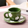 Ceramic Coffee Mug & plate - Cloud 