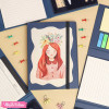 Set of 10Pcs Notebook&Tools  (A5 )