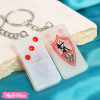 Keychain Resin Domino- Al-Zamalek 