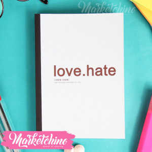 Notebook-Love Hate