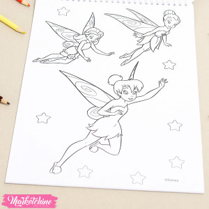 Coloring  Book Tinker Bell For Kids  ( Number 2 )