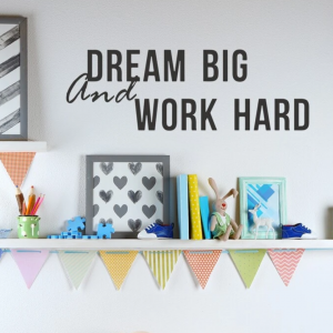 Slogan Graphic Wall Sticker