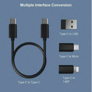 Usb Adapter Kit With Multiple Charging Cables