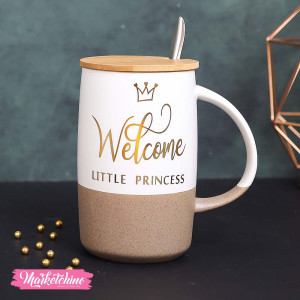 ceramic mug -welcome