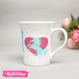 Ceramic Mug-Unicorn-Colorful
