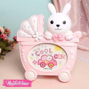 Photo Frame-Bunny-Pink-1