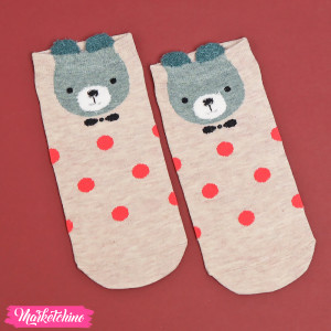  Foot Socks-Bear