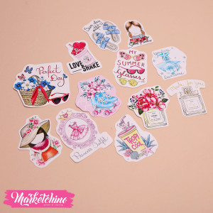 Set OF Perfume Sticker ( 12 )