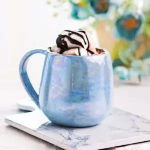 Pottery mug-Baby Blue