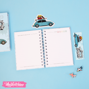 3Pcs OF Notebook-Travel (A 6 )