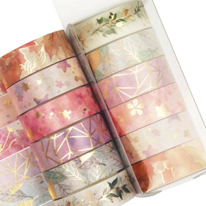 6 Rolls Mixed Pattern Washi Tape ( 500 CM )