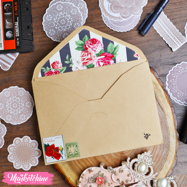 Gift Card Envelope-ليتك كنت جاري