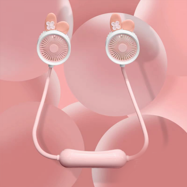 Sport Fan Neckٍ  2 speeds , Battery Recharging