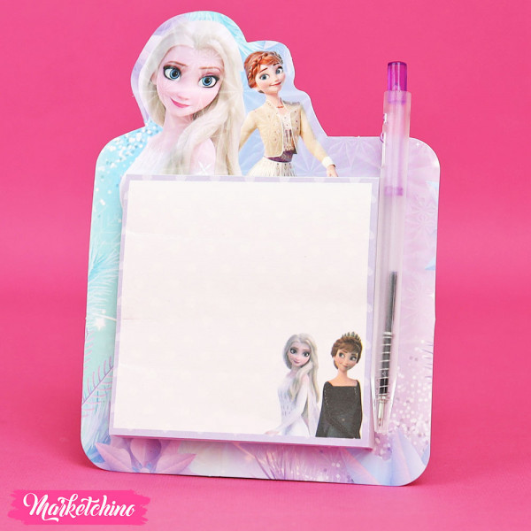 Sticky Note With Pen - Frozen