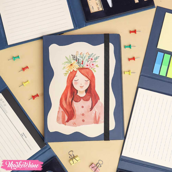 Set of 10Pcs Notebook&Tools  (A5 )
