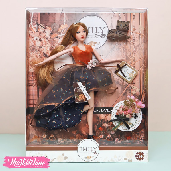 Emily Hard Rubber Doll 