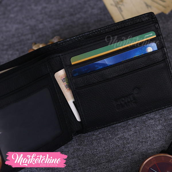 Wallet-Mont Blanc-Black 