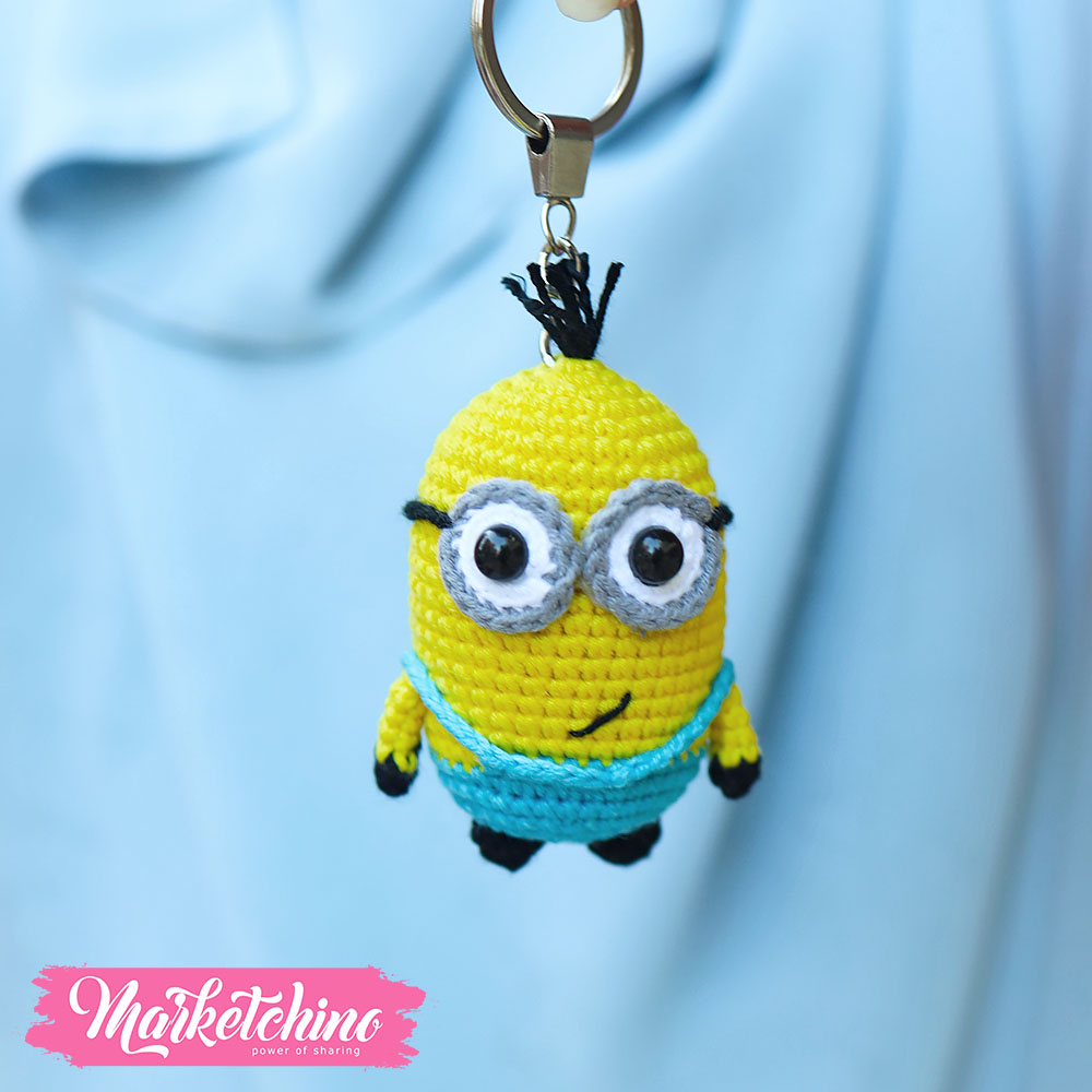 Minion keychain on sale