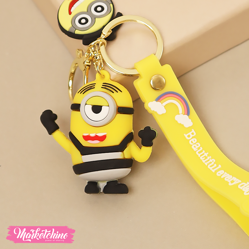 Minion keychain metal shop